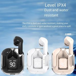 Cross-border hit air31 transparent space compartment noise cancelling bluetooth headset V8 wireless bluetooth headset 5.4 – Image 3