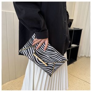 Summer new niche design fashion trend clutch bag retro simple casual trend envelope bag women's bag – Image 5