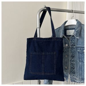 Casual and simple women's shoulder bag 2024 new Korean version personalized handbag fashion trend large capacity tote bag – Image 7
