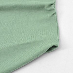 Summer New Women's Solid Color Single Shoulder Sleeveless Shrink – Image 6