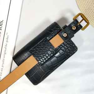 Internet celebrity small waist bag women's fashion versatile mini belt bag decoration with skirt sweater suit jeans belt bag – Image 5