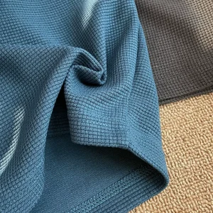 Hong Kong style waffle simple solid color all-match loose casual shorts men's couple beach sports basketball pants five-point pants – Image 3