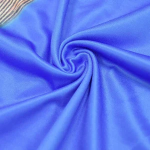 C6952 European and American fashion women's pleated color-blocked casual dress long – Image 10