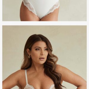Cross-border European and American corsets Sexy V-neck shapesuit summer lace waist women's breathable suspender lingerie – Image 4