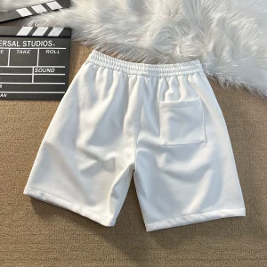 Heavy 280g pineapple grid street American casual sports shorts men's loose trendy basketball five-point pants summer – Image 6
