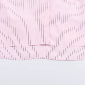European and American style 2024 summer new women's clothing temperament versatile thin pocket poplin shirt 2837733 – Image 5