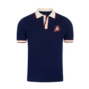 French luxury high-end embroidery slim lapel t-shirt men's fashion business steady young men's polo shirt short sleeve – Image 5