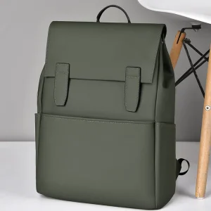Casual style, easy travel, oxford zip backpack 8615 – Image 6