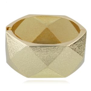 European and American cross-border design sense fashion trend alloy glossy alloy bracelet ins light luxury fashion versatile bracelet – Image 5