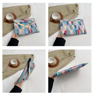 Casual Commuter Bag Women's 2024 New Style Fashion Simple Envelope Bag Fashion Simple Casual Clutch Bag Women's Bag – Image 5