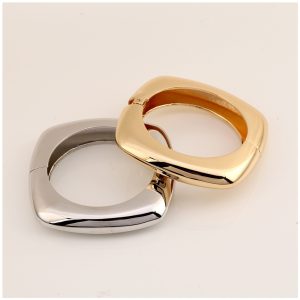 Alloy bracelet ins light luxury fashion versatile bracelet European and American retro baroque style open bracelet women – Image 4