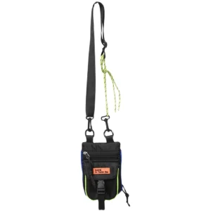 Trendy brand bungee small bag fluorescent green rope cross-body bag men's and women's hip hop mobile phone bag fashion mini personality small shoulder bag – Image 5