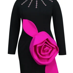 african plus size dress party banquet fashion dress plus size party dress african – Image 5