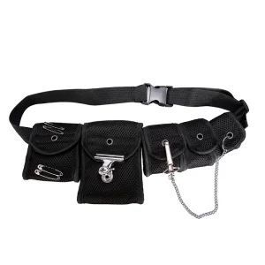 Bundy bag, women's overalls, crossbody, trendy brand, hip-hop tactics, waist bag, functional wind, dark chest bag, men's ins, super hot – Image 3