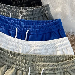 Heavy 280g pineapple grid street American casual sports shorts men's loose trendy basketball five-point pants summer – Image 4