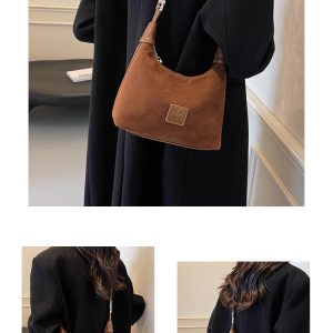 2024 Autumn Armpit Bag Large Capacity Bag Women's Fashion Dumpling Bag Commuting Class Design Sense Foreign Shoulder Bag – Image 5