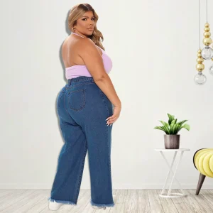 plus big size woman pants girl trousers women jeans 2022 pants – Image 4
