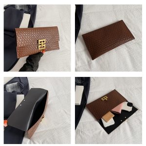 Simple Retro Envelope Bag 2024 Summer New Fashion Simple Women's Bag Foreign Trend Casual Fashion Clutch – Image 4