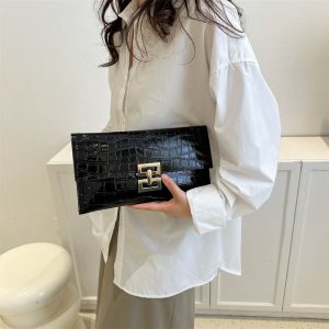 Niche Trend Clutch Bag 2024 Summer New Style Bag Bag Women's Fashion Simple Envelope Bag Casual Clutch Bag Women's Bag – Image 3