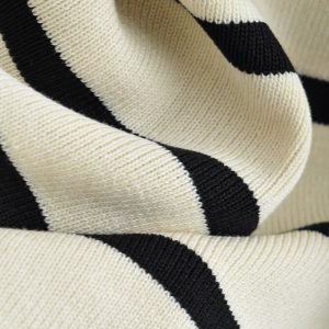 Foreign trade 2024 summer new women's clothing European and American style short ice silk stripe knit short sleeve T-shirt top women – Image 9