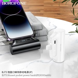 BOROFONE BJ73 Pocket Charger Power Bank 3000mah Disposable Mobile Phone Power Bank ip Type-C – Image 4