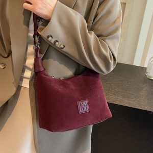 2024 Autumn Armpit Bag Large Capacity Bag Women's Fashion Dumpling Bag Commuting Class Design Sense Foreign Shoulder Bag – Image 4