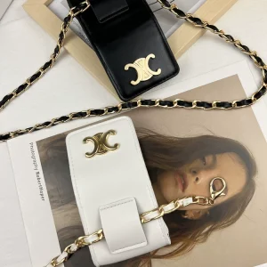 Waist chain accessories women's chain belt pouch decoration with skirt jeans mini leather small belt bag 2024 new – Image 3