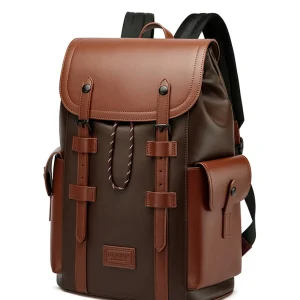 Mark Fairwhale Contrasting Backpack Casual Backpack ins Large Capacity Men's Travel Bag – Image 3