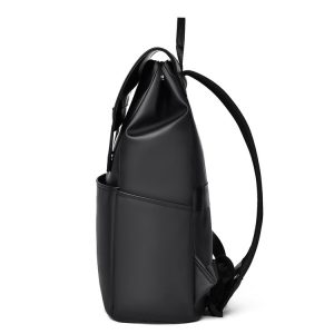Casual style, easy travel, oxford zip backpack 8615 – Image 3