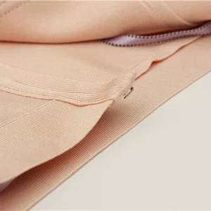 Herve Leger long section high waist and knee skirt fashion wild bandage pencil half skirt – Image 5