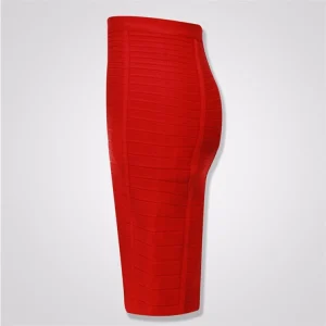 Factory direct supply for the new Herve Leger Herve Leger bandage sexy skirt candy color pencil skirt – Image 5