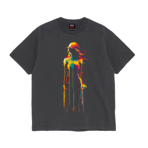 Trend House LIEF oversize High Street original print short-sleeved T-shirt base layer – Image 5