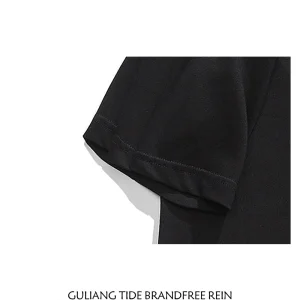 "Designer Brand" new products, official direct drop good things, recommended spot American fashion brand couple short sleeves – Image 4
