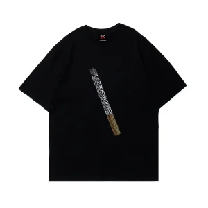Trend House LIEF oversize High Street original print short-sleeved T-shirt base layer – Image 3