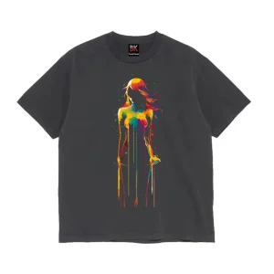 Trend House LIEF oversize High Street original print short-sleeved T-shirt base layer – Image 3