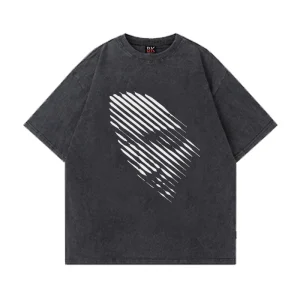 Trend House LIEF oversize High Street original print short-sleeved T-shirt base layer – Image 4