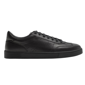 Top Layer Cowhide Flat Men's Shoes Leather Casual Sneakers Black Cowhide Vintage Sneakers 2226020 800 – Image 4