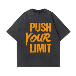 Trend House LIEF oversize High Street Trendy brand print short-sleeved T-shirt base layer – Image 5