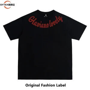 American national fashion brand summer new letter print unisex short sleeve T-shirt versatile loose high street clothes – Image 4