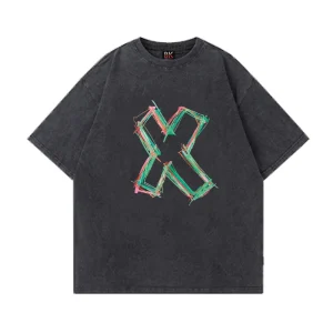 Trend House LIEF oversize High Street original print short-sleeved T-shirt base layer – Image 5