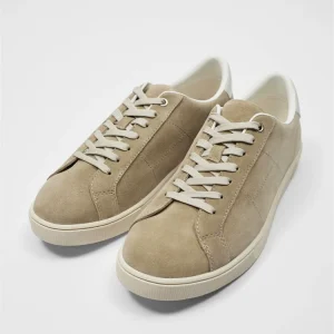 New Flat Versatile Lace-up Men's Shoes Soft Cow Suede Leather Casual Sneakers Sneakers 2208020 040 – Image 6