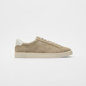 New Flat Versatile Lace-up Men's Shoes Soft Cow Suede Leather Casual Sneakers Sneakers 2208020 040 – Image 3