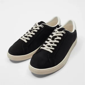 New Flat Versatile Lace-up Men's Shoes Soft Cow Suede Leather Casual Sneakers Sneakers 2208020 040 – Image 5