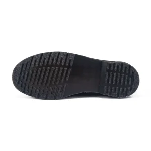 Goodyear craft martin shoes hot sale vintage black nubuck cowhide flat heel platform platform men's low-top shoes – Image 6