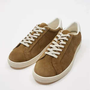 New Flat Versatile Lace-up Men's Shoes Soft Cow Suede Leather Casual Sneakers Sneakers 2208020 040 – Image 7