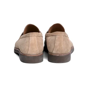 ZEYIMAKE loafers for British men's slip-on beanie shoes retro penny suede casual leather shoes – Image 4