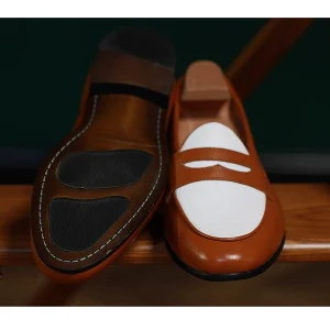 European and American British champagne loafers – Image 6