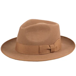 European and American style pure wool vintage top hat autumn and winter male British jazz hat Korean version fashion versatile gentleman's felt hat – Image 5