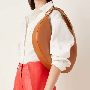 Bag texture high-end niche kenBella same style 23 new irregular one-shoulder portable crescent-shaped underarm bag – Image 3