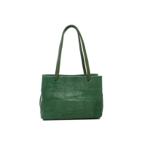 Tote bag niche design 2023 spring/summer new imitation crocodile pattern small handbag vintage underarm bag women's premium feeling – Image 5